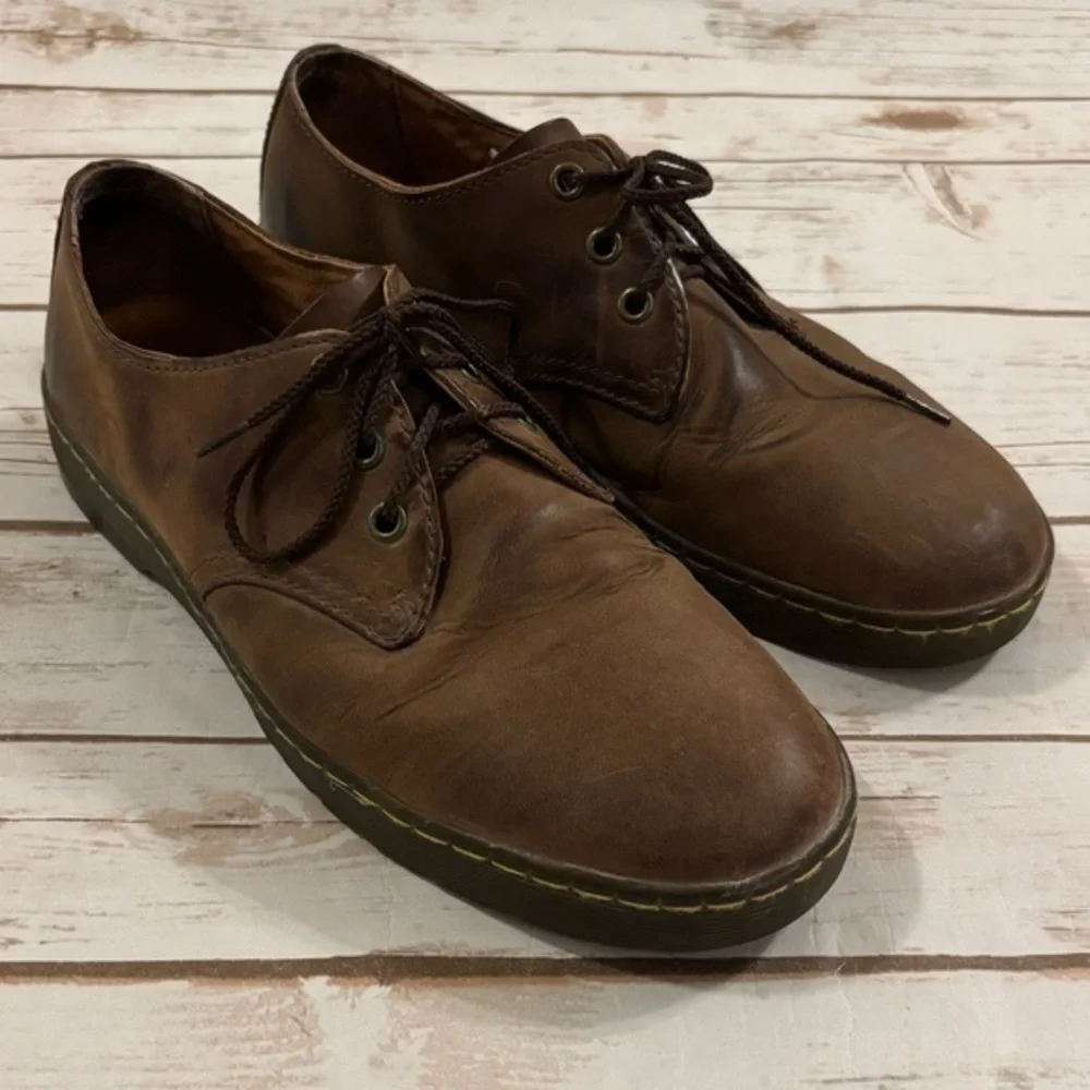 DR. MARTENS CORONADO MEN'S CRAZY HORSE LEATHER CASUAL SHOES SIZE 9